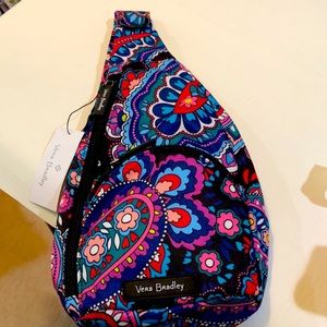 NWT Vera Bradley mini backpack sling